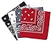 Produktbild Set 4 bandanas paisley damen und herren 57x57cm