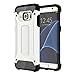 Produktbild Samsung Galaxy s7 Rand harte Fall Fone-Stuff® - 2 Schicht x-Rüstung hart rückseitige Abdeckung Shell - weiß