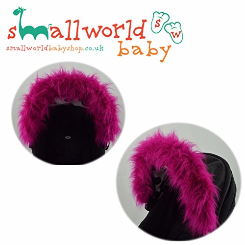 fur pram hood accessory