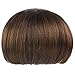 Umiwe(TM) Sweet Girl Natural Bob Wig Clip in Hair Extensions Straight Bangs Fringe,Light Brown With Umiwe Accessory