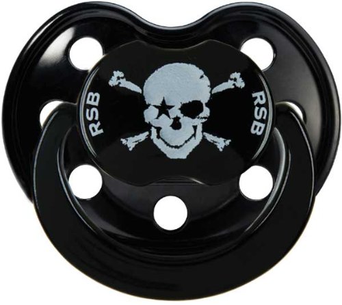 Rock Star Baby Sucette Black Pirate