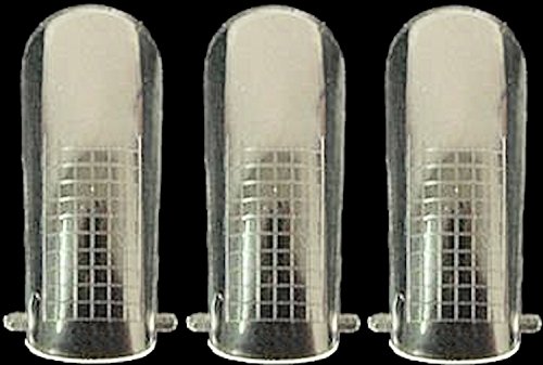 10 Dual Tips Popits with Length Aids: For Acrylic Gel, Acrylic, Uv Gel. Reusable. 1x10 Sizes