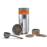 WACACO Pipamoka Portable Coffee Maker, Single Serving Coffee brewing machine, Vacuum Pressure, Insulated Travel Mug, Man