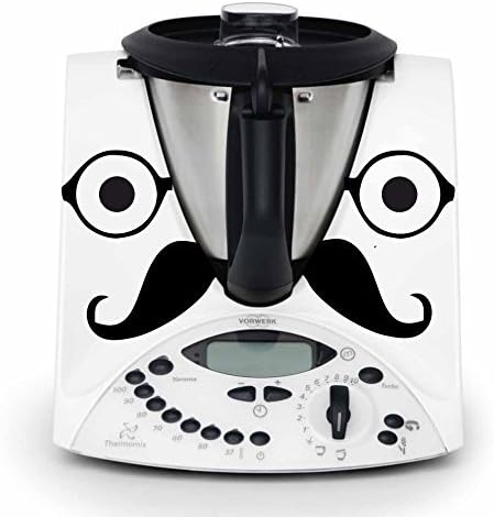 'TM Sticker for Thermomixer TMX 31 "Glasses Moustache nb-0156-es