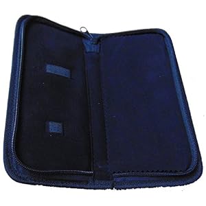 PROFESSIONAL HAIRDRESSING HAIR CUTTING CASE BARBER SALON TWO SCISSORS POUCH BLACK - Image 2