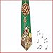 Price comparison product image Novelty Musical Christmas Tie - Plays Jingle Bells - Santa Hot Air Balloon