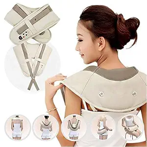 Jukusa Body Massager Cervical Massage Shawl for Deep Tissue Relief and Relieving Back Neck Shoulder Aches.