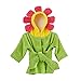 TopTie Blue Shark Hooded Bathrobe, Terry Baby Towel Bath Robe Shower 0-9 Months-Owl-S