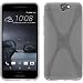 Produktbild PhoneNatic Case für HTC One A9 Hülle Silikon clear X-Style + 2 Schutzfolien