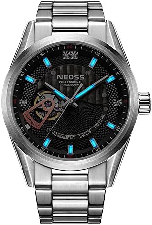 Mens watch Top brand luxury tritium mechanical watches men military skeleton wristwatches automatic watch (three)