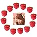 12pcs Soft Sponge Cute Strawberry Style Hair Curler Balls