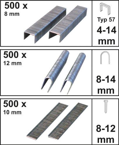 CON:P B23824 Profi-Tacker, 4 – 14 mm, im Koffer - 2