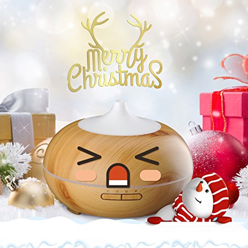 VicTsing 300ml Aroma Diffuser Luftbefeuchter Ultraschall LED Ätherische Öle Humidifier Aromatherapie Diffusor Duftzerstäuber Purifier für Schlafzimmer Büro Spa usw. - 2