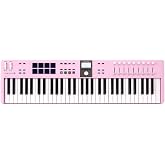 Arturia &ndash; Keylab Essential 61 mk3 | M&uuml;zik Prod&uuml;ksiyonu İ&ccedil;in MIDI kontrolc&uuml;, Kapsamlı Yazılım Paketi, 61-Tuş, 9 Encoder, 9 Fad