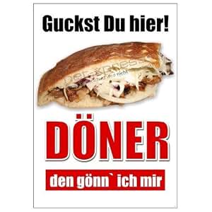 net-xpress Döner-Poster für türkischen Imbiss DIN A1, Werbeplakat ...