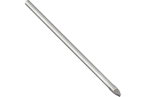 wolfcraft Broca para azulejos y cristal, Ø 4 mm I 7974010 I Para taladrar cristal y cerámica
