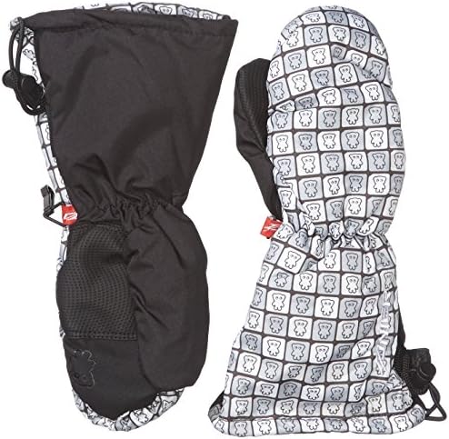 Zanier children's gloves Bear.ZX, black/white, M, 11032