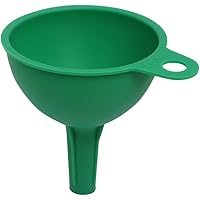 Amazon Brand - Solimo Silicone Funnel for Kitchen, Green