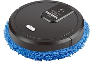 HarBin-Star Lavapavimenti Lava Pavimenti Casa Robot Lavapavimenti per Pulizia Domestica/Peli (Nero)