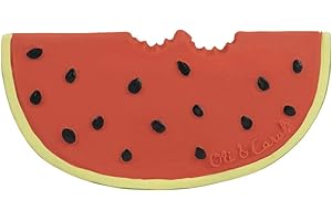 Oli & Carol LEG-WATERMELON Wally La Pastèque Jouet de Bain/Jouet de Dentition