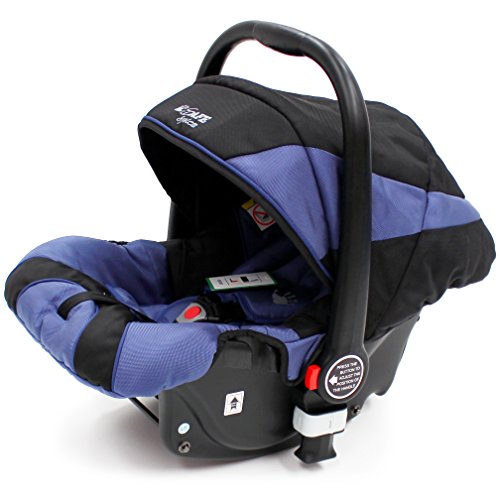 iSafe System Navy Trio Travel System Pram & Luxury Stroller 3 in 1
