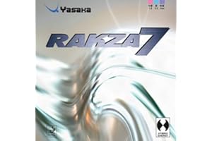 Yasaka Revêtement Rakza 7, 2,0 mm, rouge.