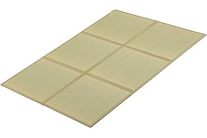 FULI Japanese Tatami Mattress, Igusa Mat (Japanese Rush Grass) Foldable, Made in Japan (Natural, Full)