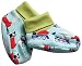 Maxomorra Baby Booties - Trains - 62/68 to 74/80cm - 3-12 months