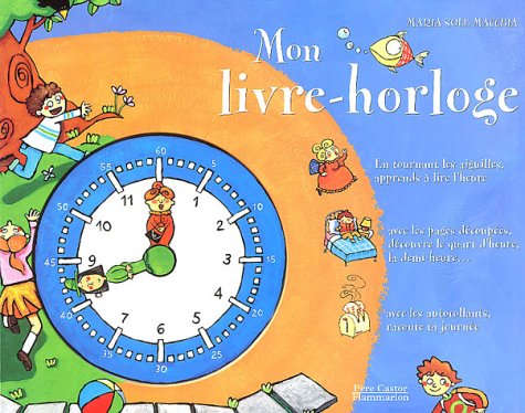 couverture de : Mon livre-horloge