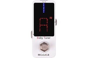 Mooer Baby Tuner gitarowy, biały