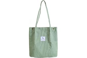DKDXID Bolso Pana Mujer Grande Tote Bag Tela Bolsos Shopper Bolsa de Hombro Informal Bolsa de Compras Casual Bolsa de Playa de Moda Bolsos Casuales Retro para Universidad, Viajes