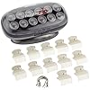 BaByliss Pro BAB3025E 12 Jumbo Ceramic Hot Air Rollers