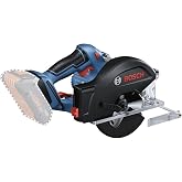 Bosch Professional GKM 18V-50 Ak&uuml;l&uuml; Daire Testere (18 Volt, SOLO, Testere bı&ccedil;ak &ccedil;apı: 136 mm, 4.250 dev/dak, Karton kutuda)