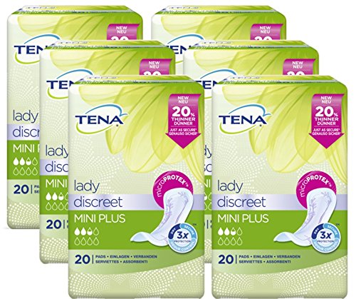 Preisvergleich Produktbild TENA LADY Discreet Einlagen mini plus 120 St