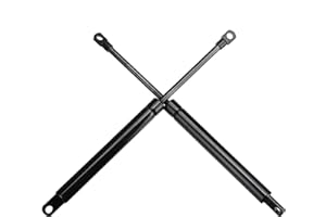 MAILECI Hydraulique D'Amortisseur Vérin Gaz 2 Pièces 300-600mm 300N Voiture Vérins À Gaz Capot Coffre Hayon Amortisseur Ascenseur Barre De Support Ressort À Gaz Bus Lit Camion Bateau Fenêtre (Couleur : 550MM