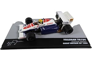 OPO 10 - Altaya 1:43 - Fórmula 1 - TOLEMAN TG184 Gran BRETAÑA GP 1984 Ayrton Senna - 697