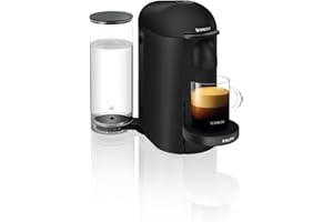 Machine à Café Nespresso Krups Vertuo Plus Noir Mat Cafetière Espresso YY3922FD