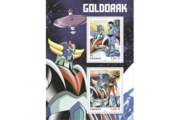 Goldorak Planche DE 2 Timbres en ÉDITION LIMITÉE LA Poste