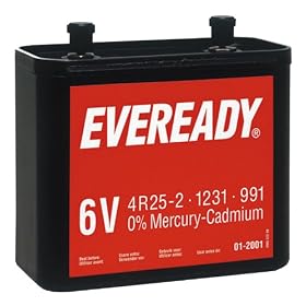 Energizer 614076 – Batterie 6V – Eveready NR825
