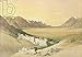 Produktbild Alu-Dibond-Bild 130 x 90 cm: "The Convent of St. Catherine, Mount Sinai, looking towards the Plain of the Encampment, February 21st 1839, plate 116 from Volume III of The Holy Land, engraved by Louis Haghe (1806-85) pub. 1849 (litho)", Bild auf Alu-Dibond