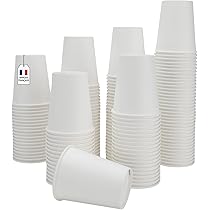4 Oz 1000 Espresso Gobelets En Carton,Écologique,Jetables,Résistant à La Chaleur,Carton Qualité,Idéal Pour Toutes Les Boissons Chaudes ;Café,Thé,Chocolat Etc