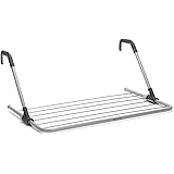 Brabantia Hanging Drying Rack Stendibiancheria da Appendere, 4.5 m, Grigio Metallico