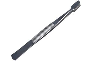 FENOHREFE Pince à timbres en acier inoxydable haute dureté pour timbres de maison, collection de timbres, pince à épiler pour timbres de philatélie, outils à main