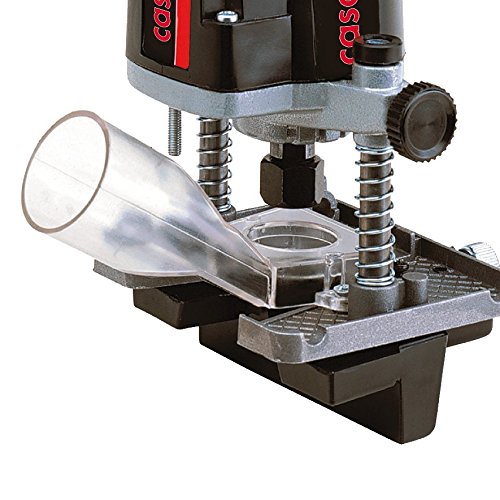 CASALS Profesional FC14 - Fresadora perniadora, 430 W, 26.000 RPM, Guías laterales y Puntas incluidas, Negro