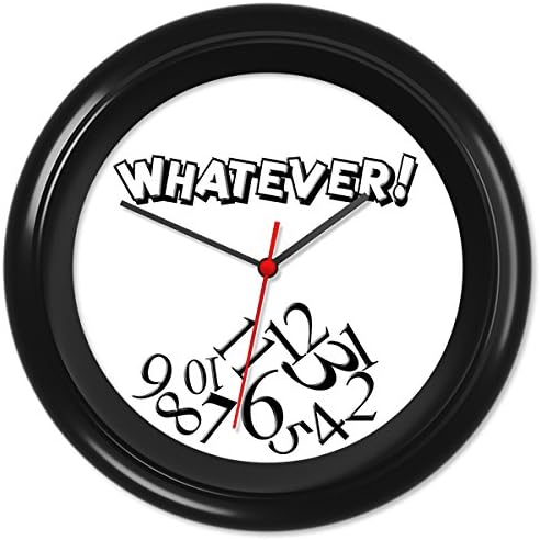 Whatever Novelty Office Retirement Wall Clock #01