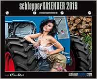 schlepperKALENDER 2019, Traktoren & sexy Girls: Werkstattkalender für