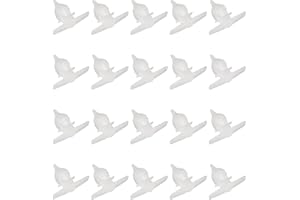 Anlseiod 20x Dichtung Clips für VW Transporter T5 T6 7H0837485 Türdichtung Clips für die Vordertür,Dichtungsclips Gummidichtung Trim Dichtung Befestigungsteile Automobil-Befestigungselemente