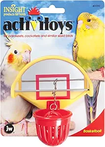 JW Pet Activitoys Birdie Basketball Bird Toy