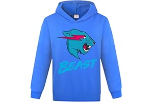 KIAMSEAY Famous YouTube Gamer Boys Girls Jumper Lightning Cats Hoodie Cotton Sweatshirts Kids Tops