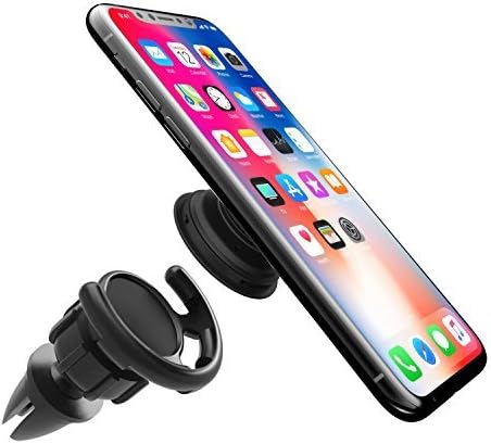 ALIENSX Air Vent Car Mount for Pop Stand Socket, 360 °Rotation Fast Swift-Snap Technology Car Phone Holder Fit Iphone X GPS Navigation (Clip-Fast)